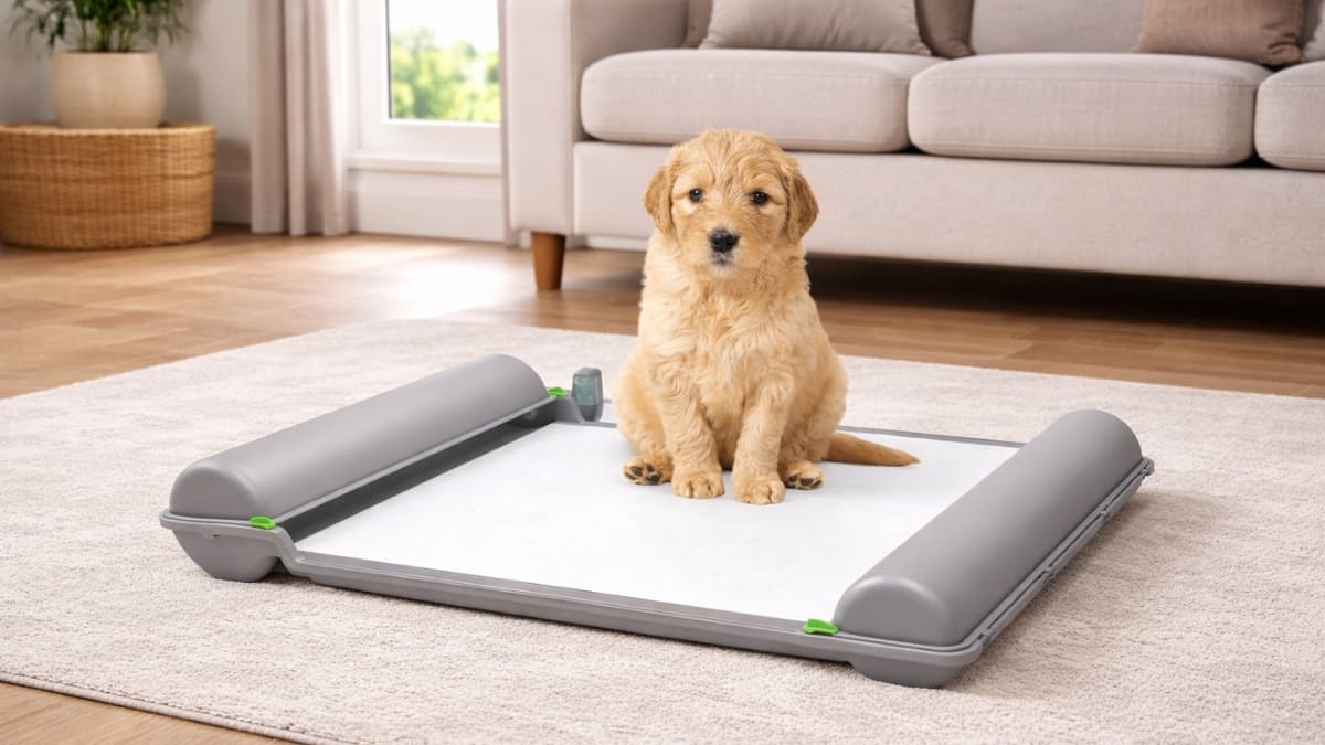 Why the BrilliantPad Self-Cleaning Indoor Dog Potty Works for Small Dogs
