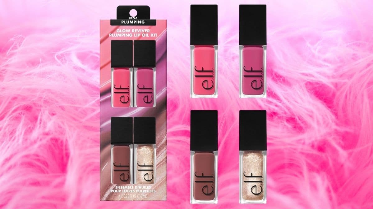 e.l.f. Glow Reviver Plumping Lip Oil Kit: Perfect Lip Plumping Collection