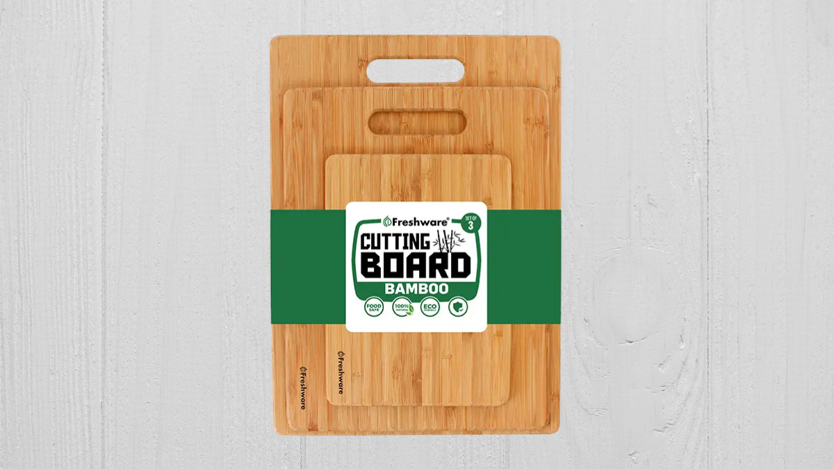 Amazon Kitchen - Freshware Bamboo Cutting Boards