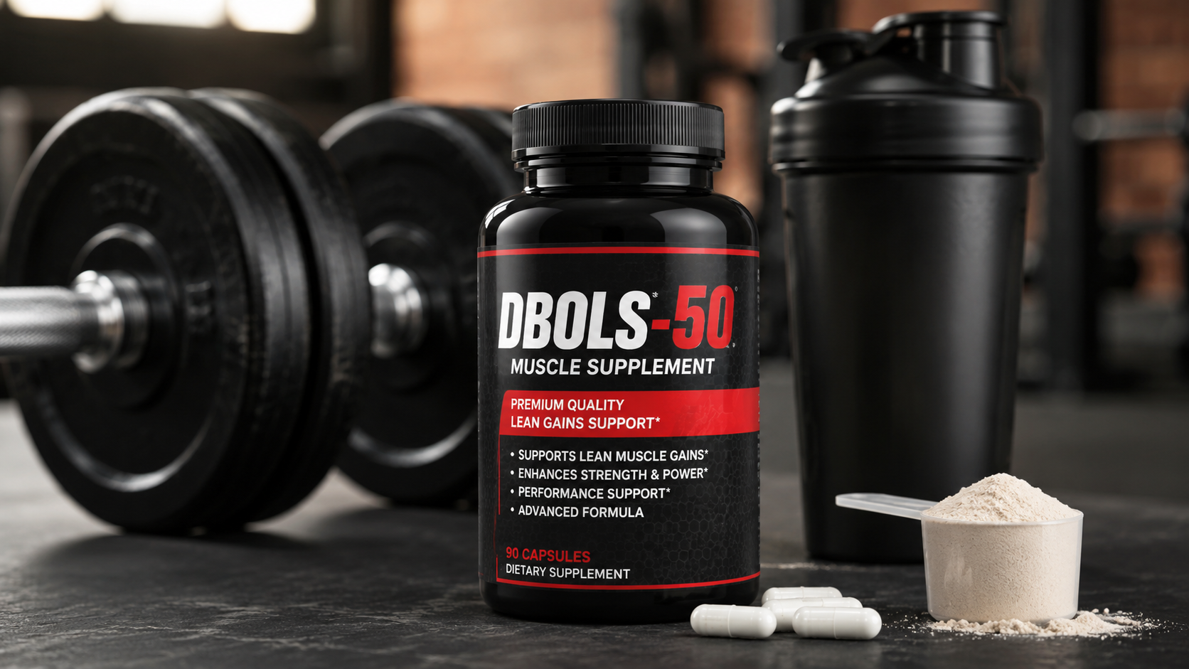 DBOLS-50 Muscle Supplement: Lean Gains Guide
