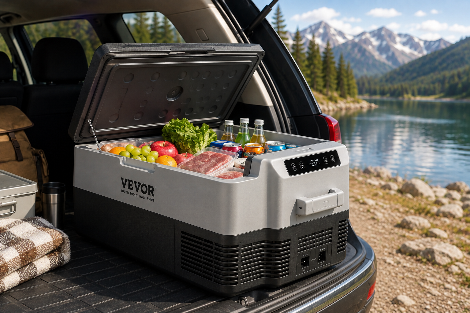 Vevor Portable Car Refrigerator: Dual-Zone Cooling Guide