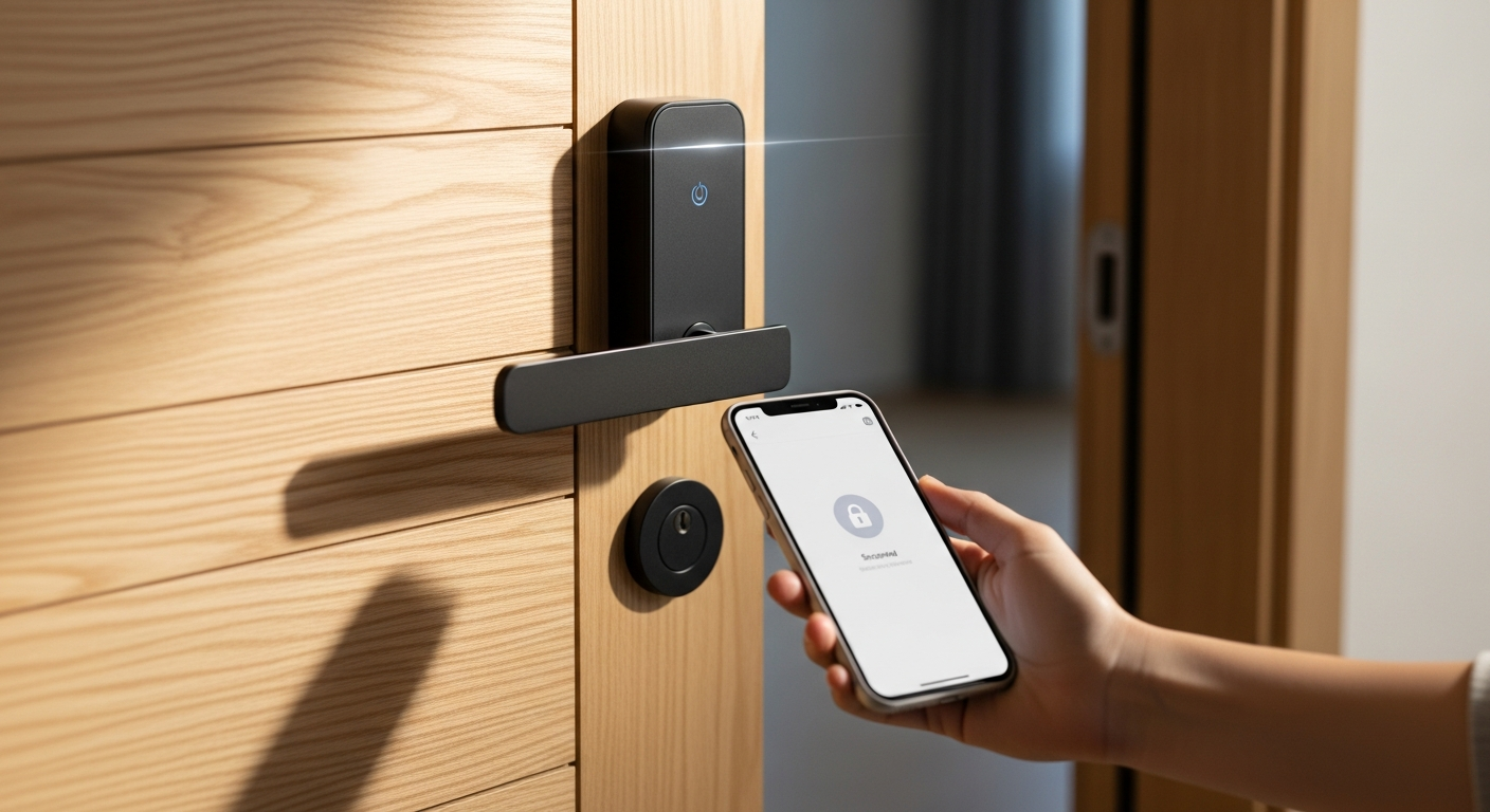 Verisure LockGuard smart lock with anti-picking technology and professional monitoring integration