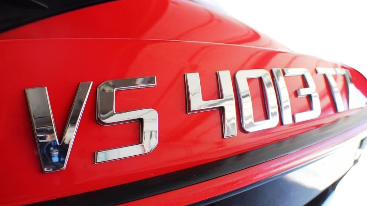 Boat & PWC Registration Number Set