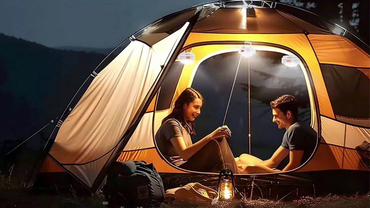 FLY2SKY Rechargeable Camping Lights