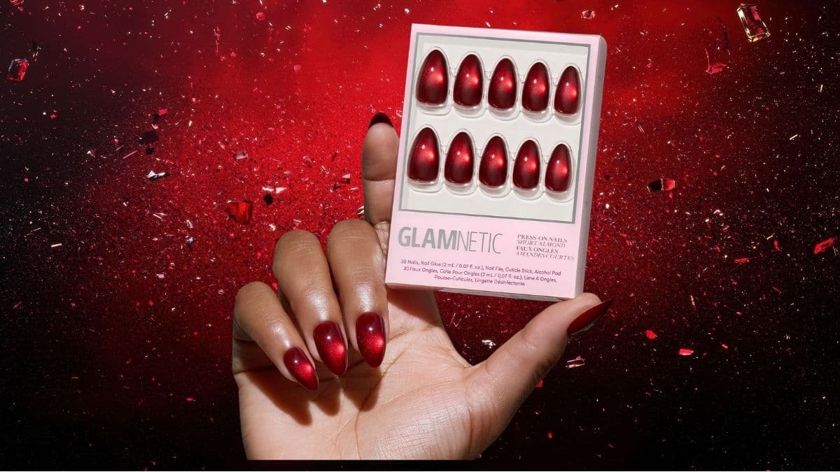 Glamnetic Press On Nails - Tiny Pumpkin: Your Effortless Halloween Manicure Upgrade