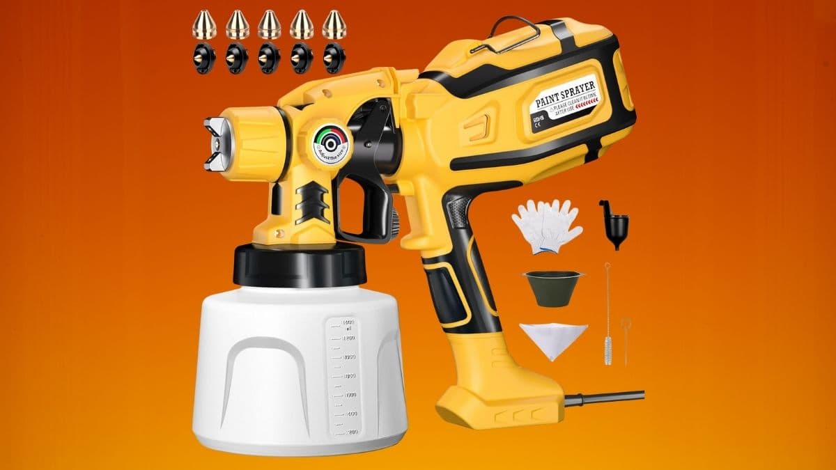 Cosyjazz 1200W HVLP Paint Sprayer