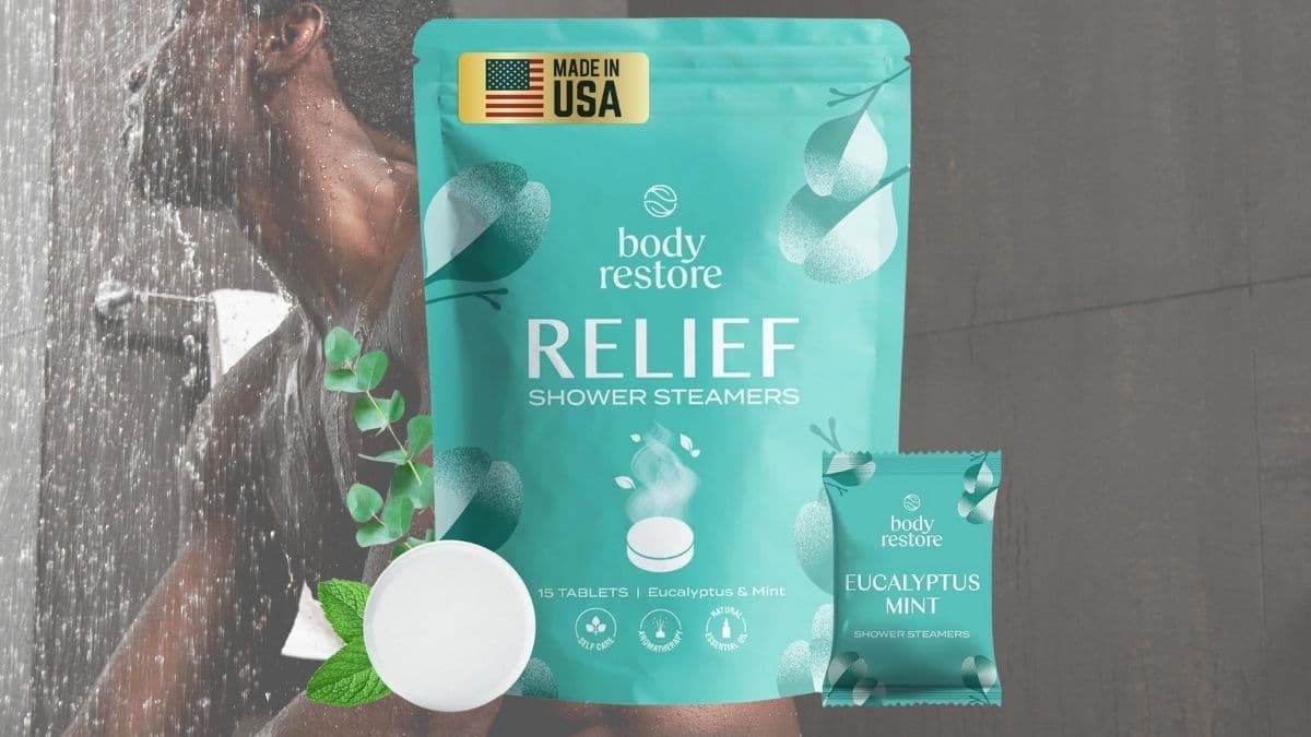 Body Restore Shower Steamers Aromatherapy 15 Pack