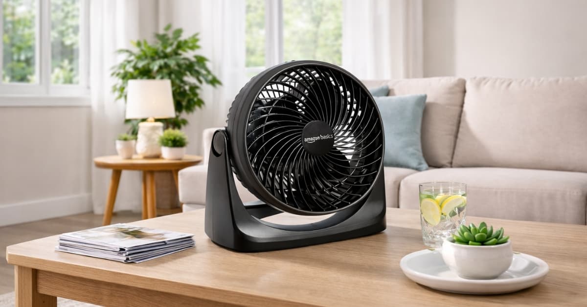 Amazon Basics Air Circulator Fan Review: A Practical Take on Budget Cooling