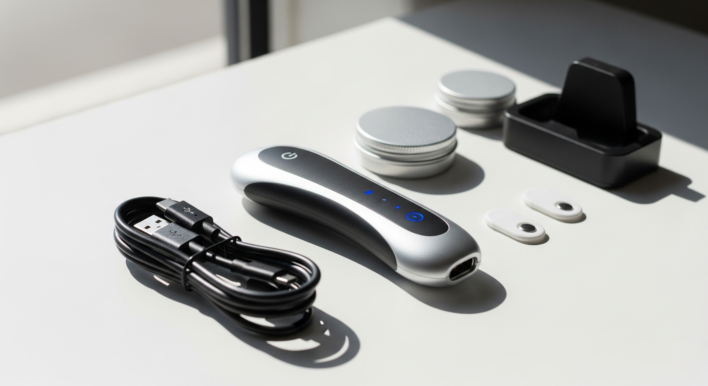 DragonBox ET-312B successor electro-stimulator device with modern display and compact design