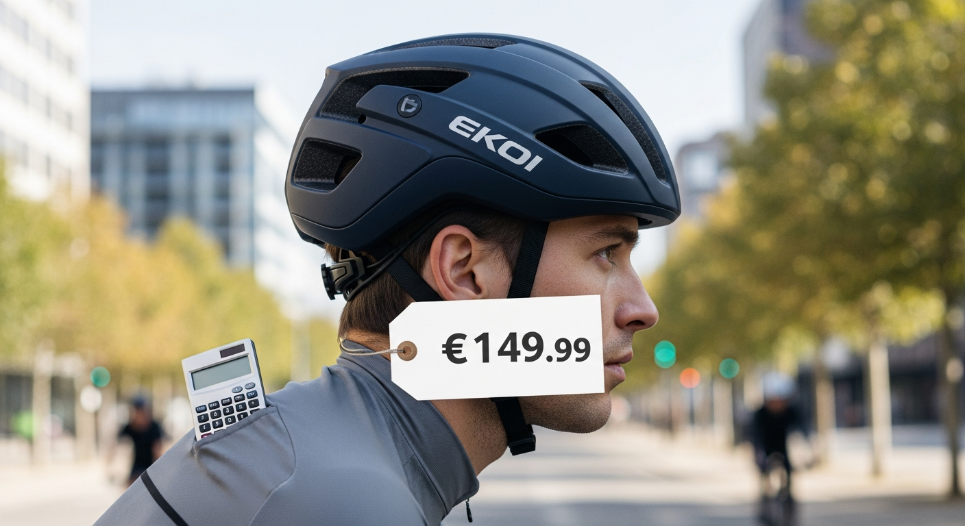 EKOI AR13 EVO cycling helmet shown from multiple angles displaying aerodynamic design