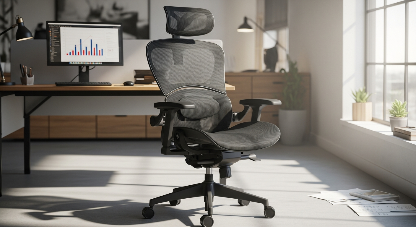 OFM 24-Hour Big & Tall Ergonomic Task Chair in professional office environment with dispatch center setup