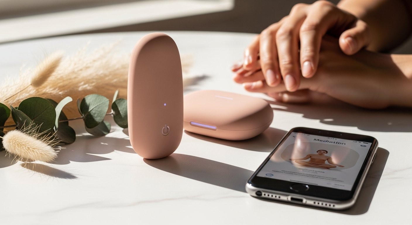 The Handy interactive stroker for men device with wireless capability and ClickOn accessory system