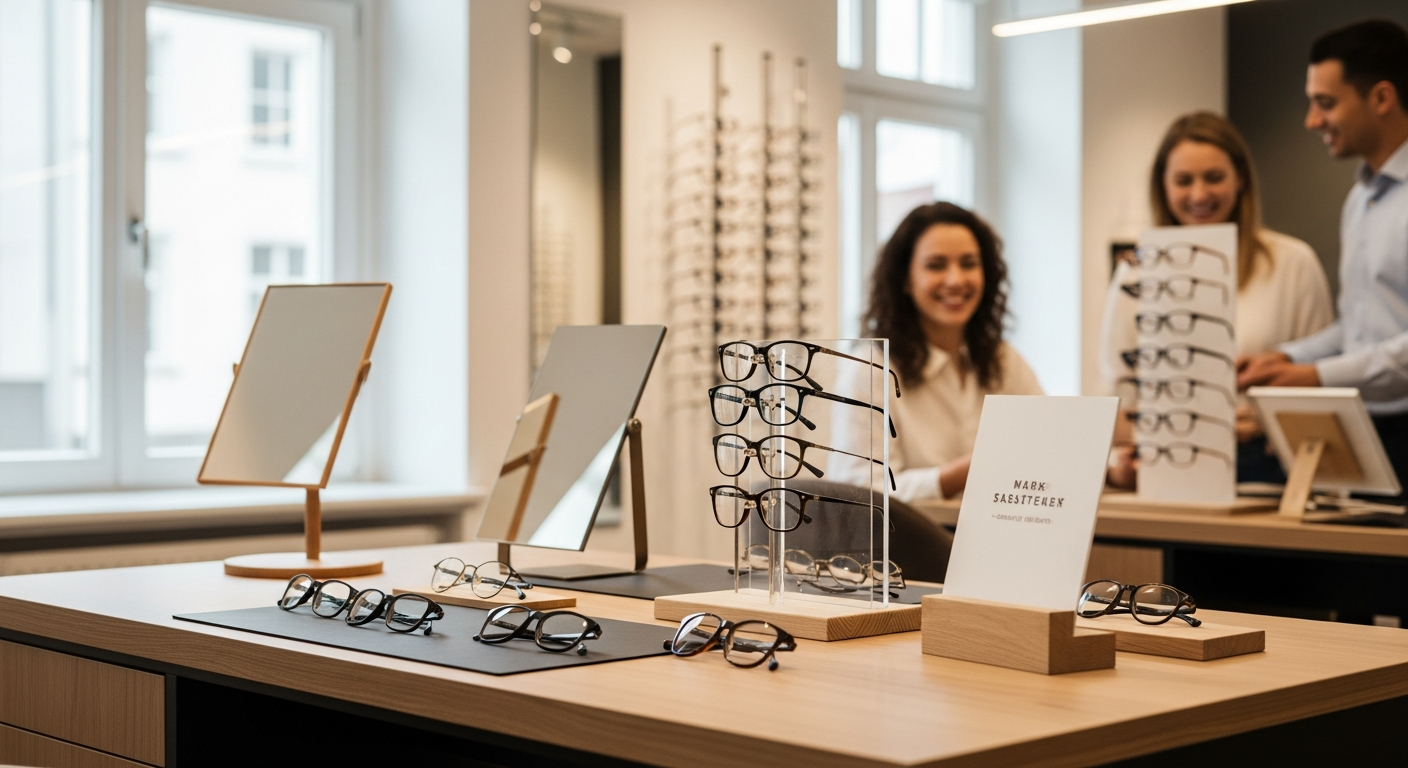 Affordable progressive lenses displayed with FreeForm technology specifications and pricing comparison charts