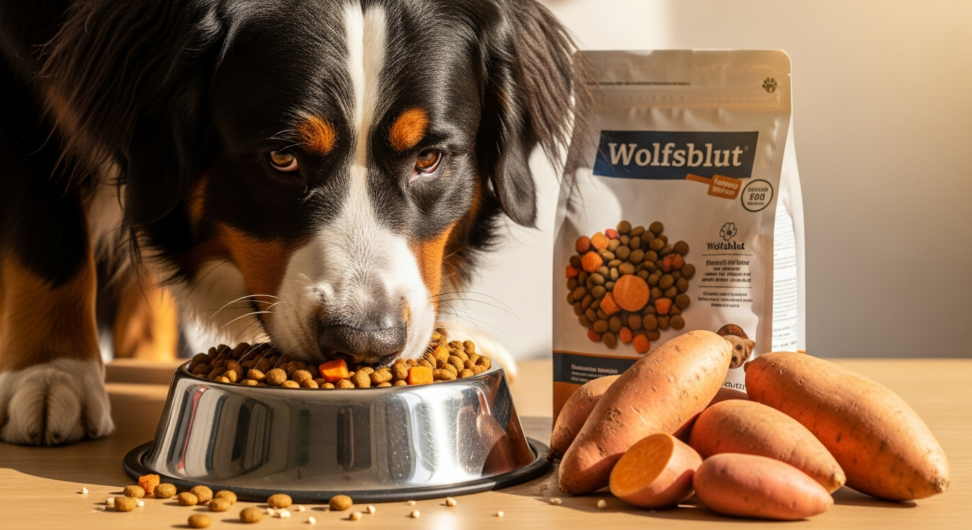 Wolfsblut Wide Plain Large Breed Horse Meat and Sweet Potato Dry Dog Food Premium Kibble Bag
