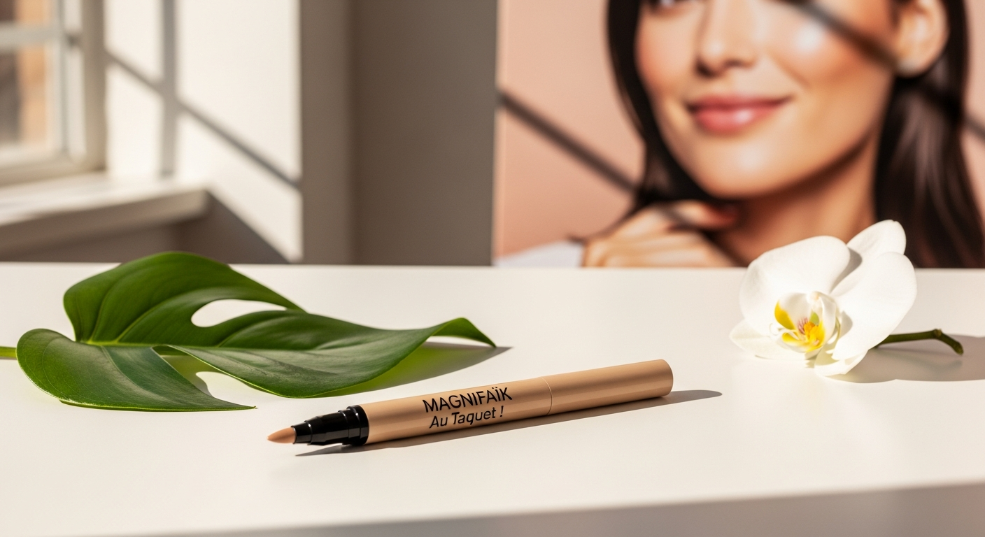 Magnifaïk Au taquet! Correcteur Anti-Cernes compact corrector with vegan clean beauty formula