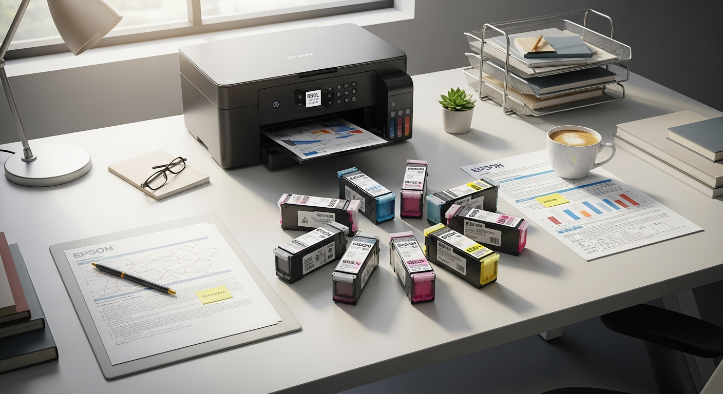 Premium Compatible Epson 603XL Ink Multipack four-colour cartridges for budget office printing