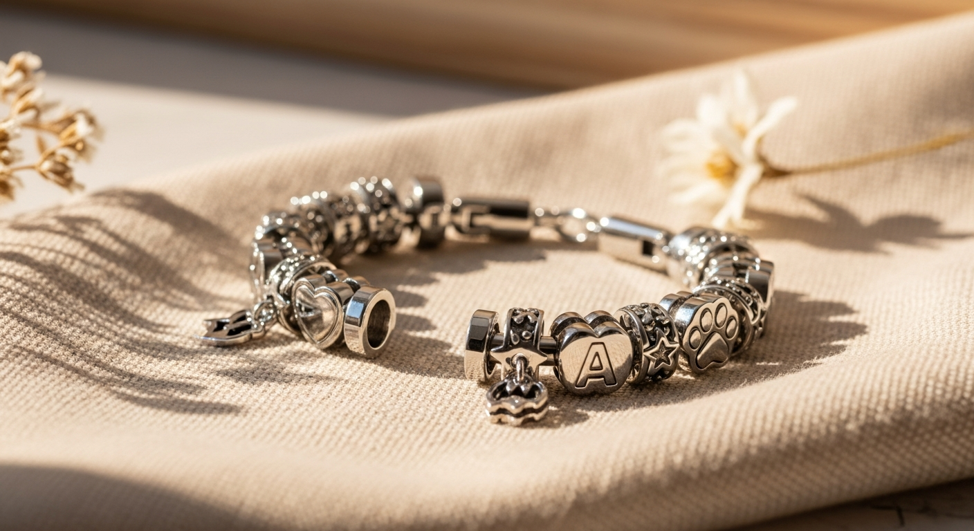 Nomination Classic Stainless Steel Composable Bracelet with interchangeable decorative links