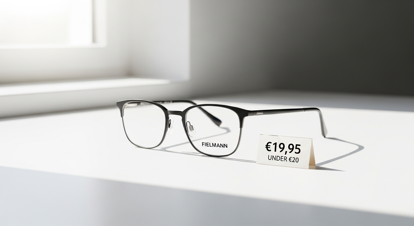 Fielmann ABC 069 CL eyeglasses frame displayed on white background showing classic design