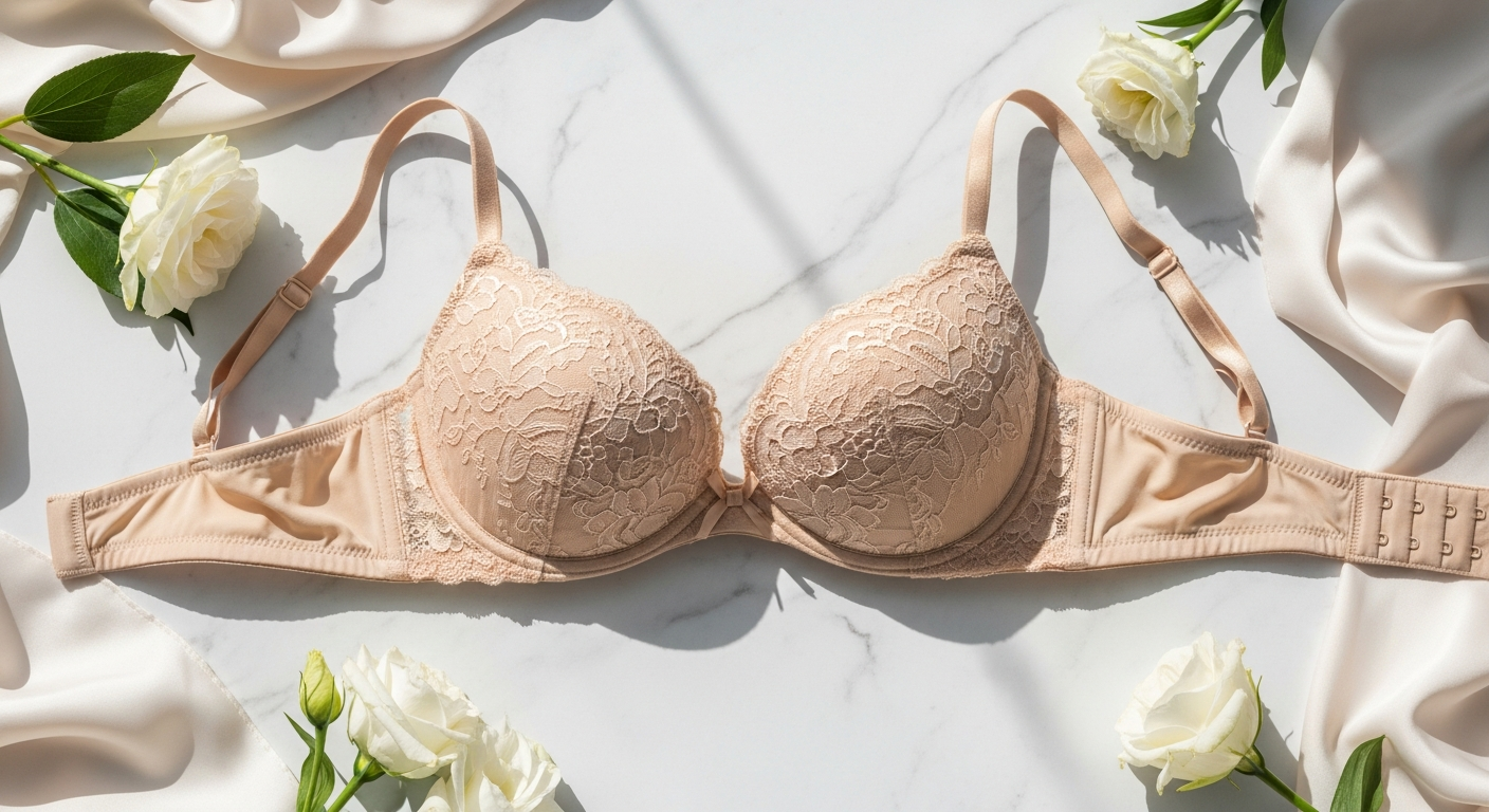 Esotiq Bloovii Collection push-up bra featuring embroidered lace design and premium construction details