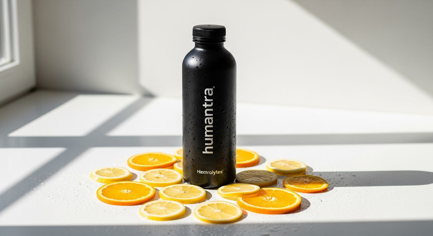 Humantra Electrolytes sachet with six essential minerals and micronutrients for daily hydration