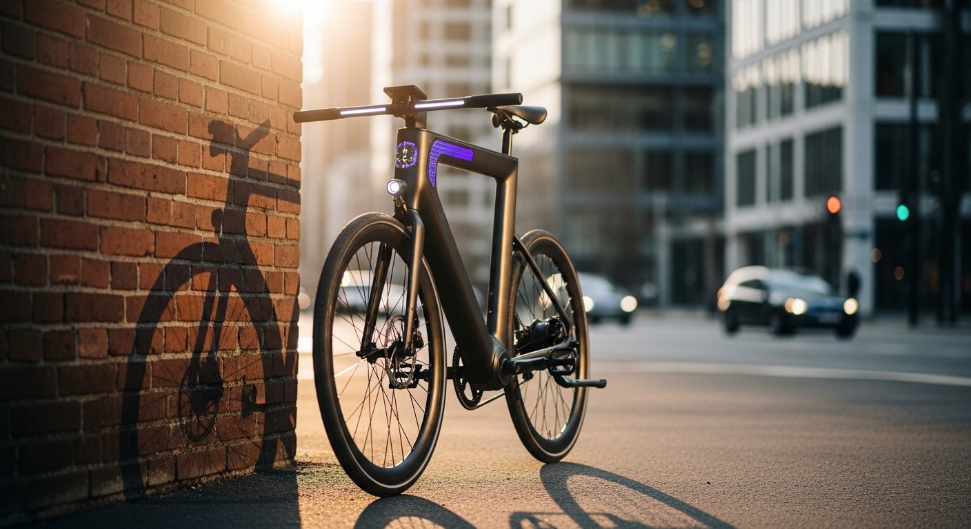 Kingbull Literider 2.0 folding e-bike displayed in compact folded position for apartment storage