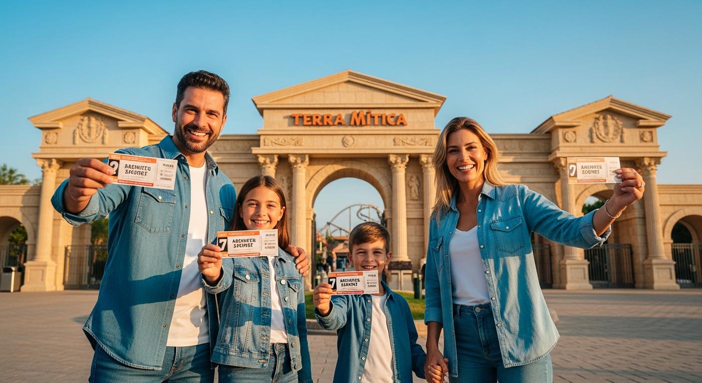 Terra Mitica theme park ancient Mediterranean civilization attractions Benidorm Spain