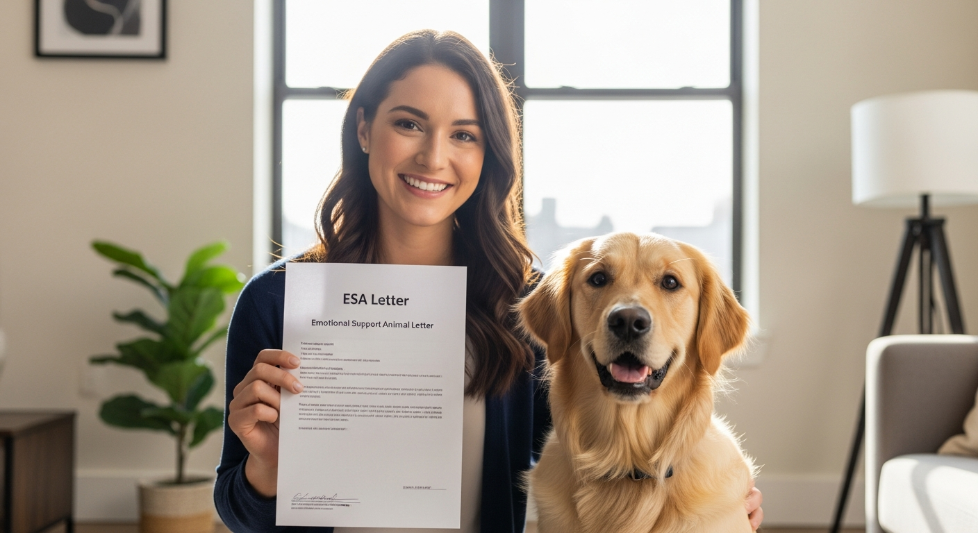 Wellness Wag ESA letter consultation service helping renters with emotional support animals
