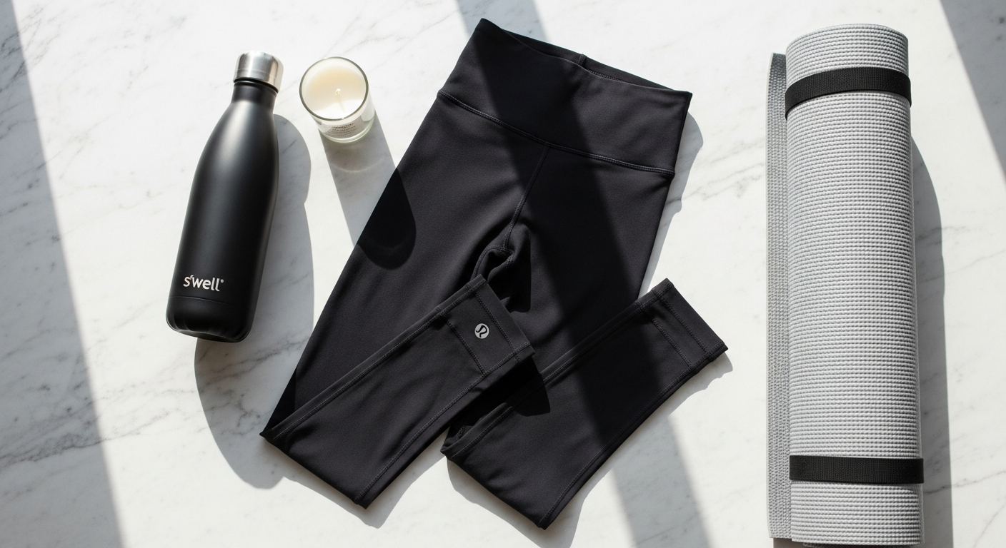 Lululemon Align yoga leggings displayed in neutral color palette for everyday styling