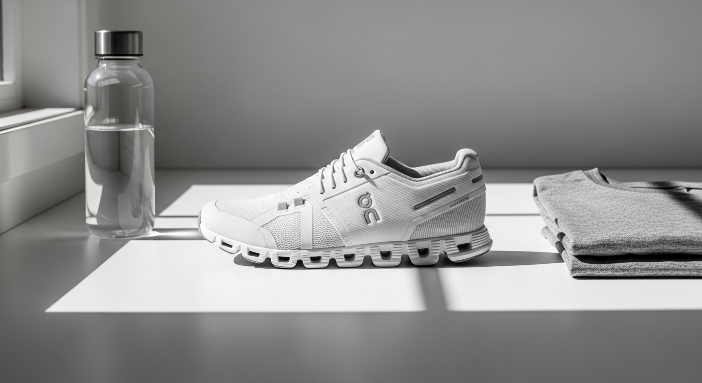 ON Cloud 6 Lifestyle Sneaker displayed on urban street pavement