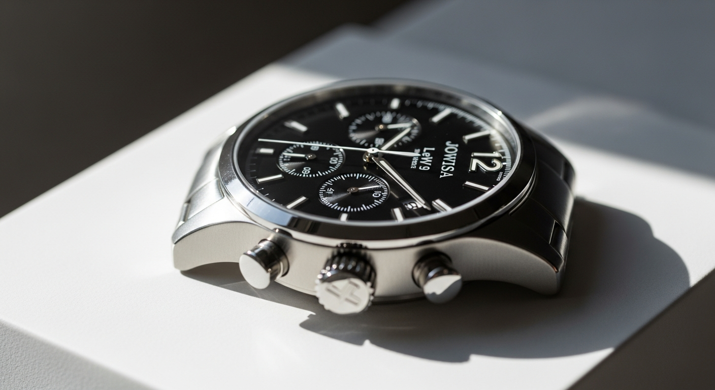 Jowissa LeWy 9 Swiss Chronograph Watch with stainless steel case and sapphire crystal