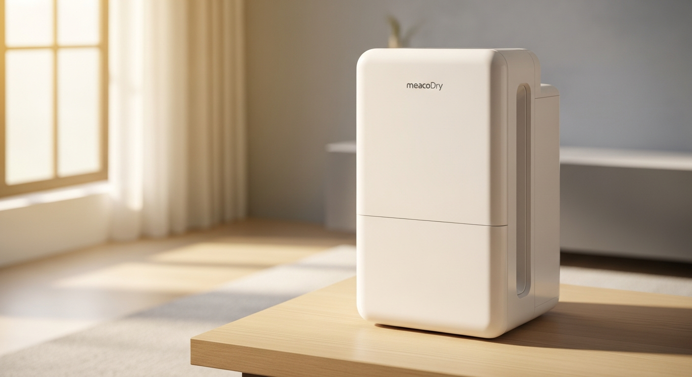 MeacoDry Arete One 20L Dehumidifier Air Purifier for home humidity control and air filtration