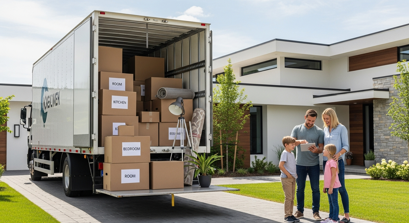 Muval online moving comparison platform interface showing interstate removalist quotes and backloading options