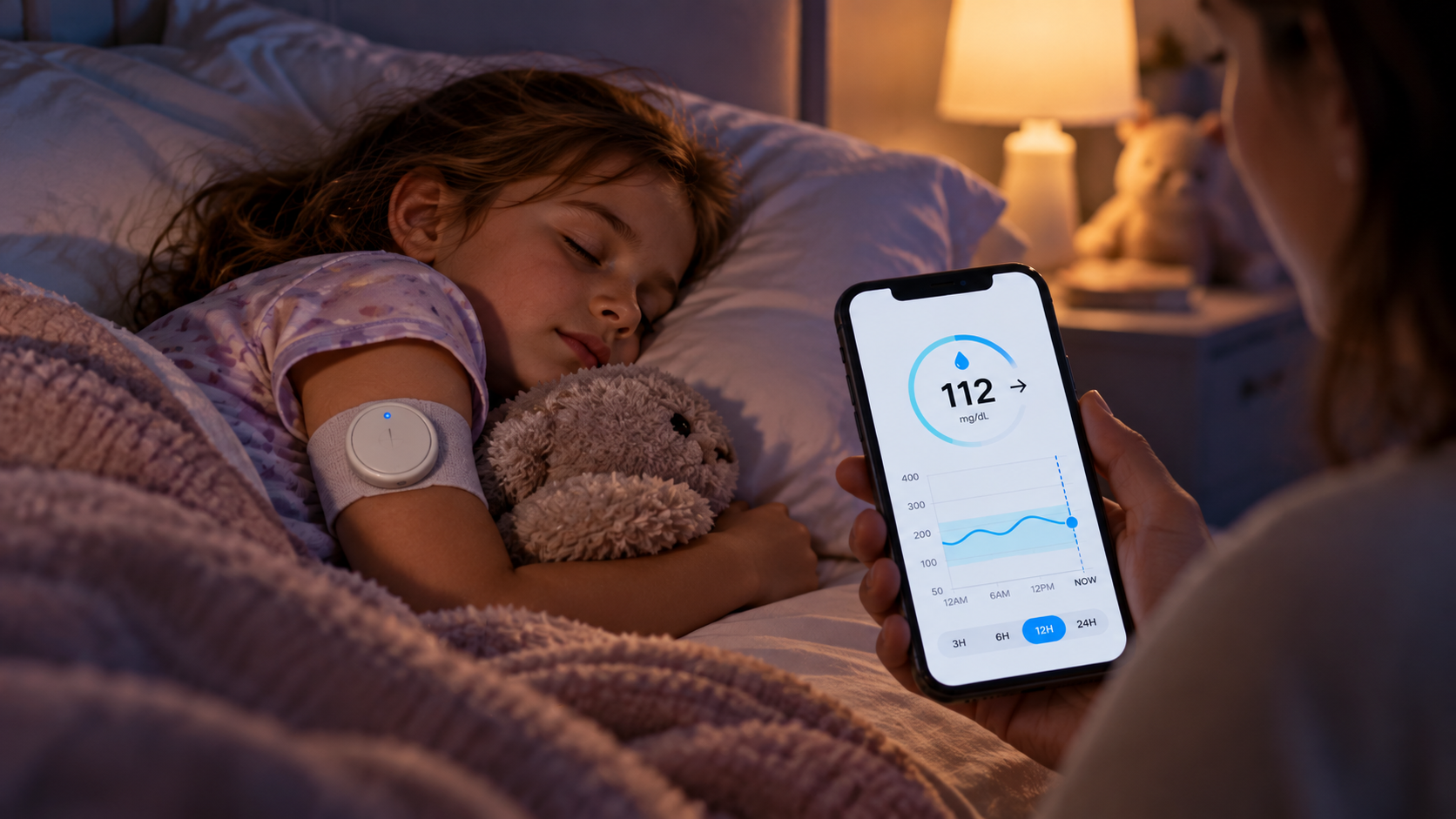 NightRider BluCon glucose monitoring transmitter for compatible FreeStyle Libre sensors.