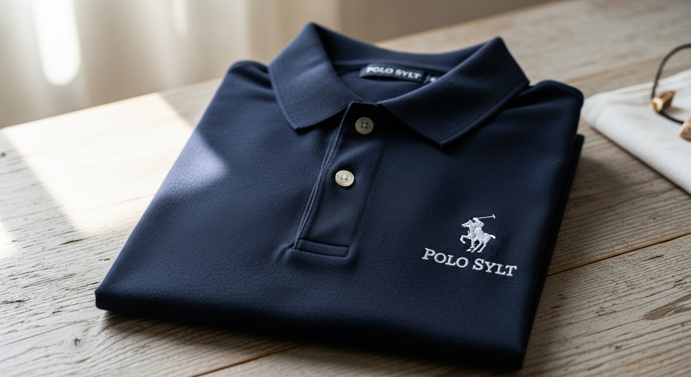 “Polo Sylt Classic Logo Poloshirt featuring a classic polo collar, short sleeves, and signature logo detail”