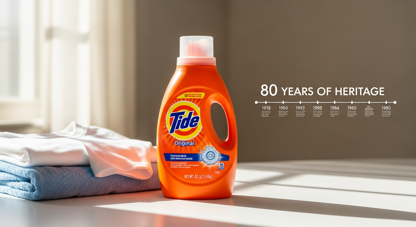 Tide Original Scent Liquid Detergent bottle with stain-fighting formula