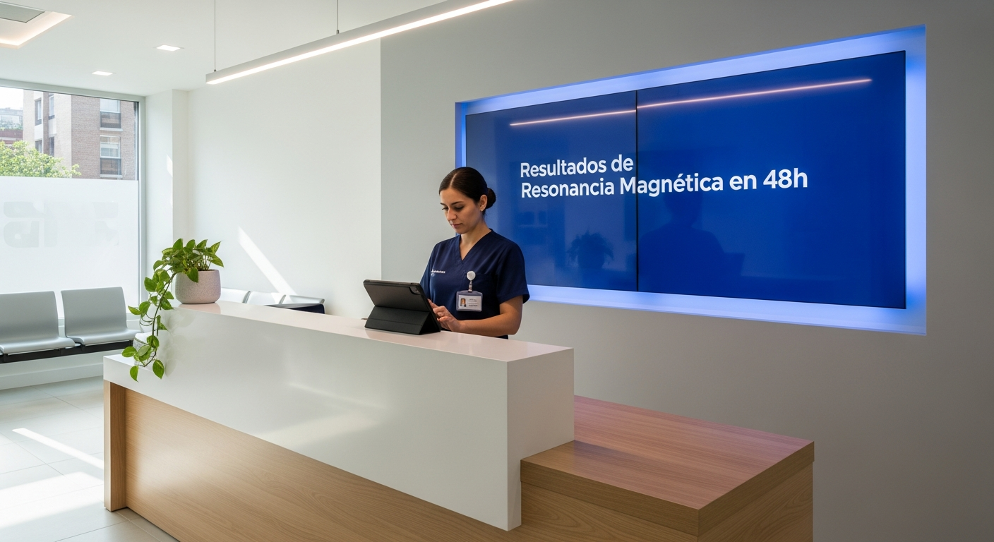 Modern MRI machine in advanced diagnostic center with medical technology