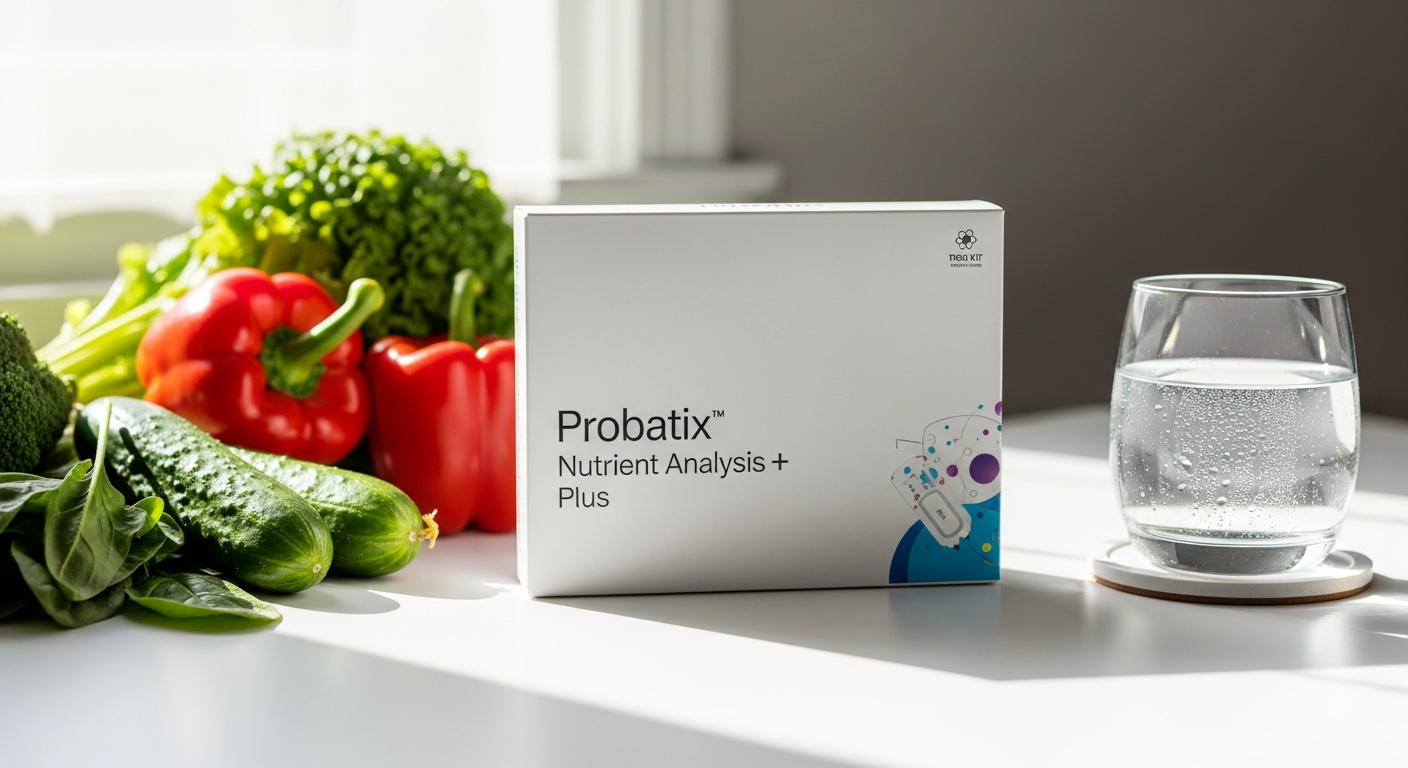 Probatix Nutrient Analysis Plus home blood test kit with finger prick collection supplies