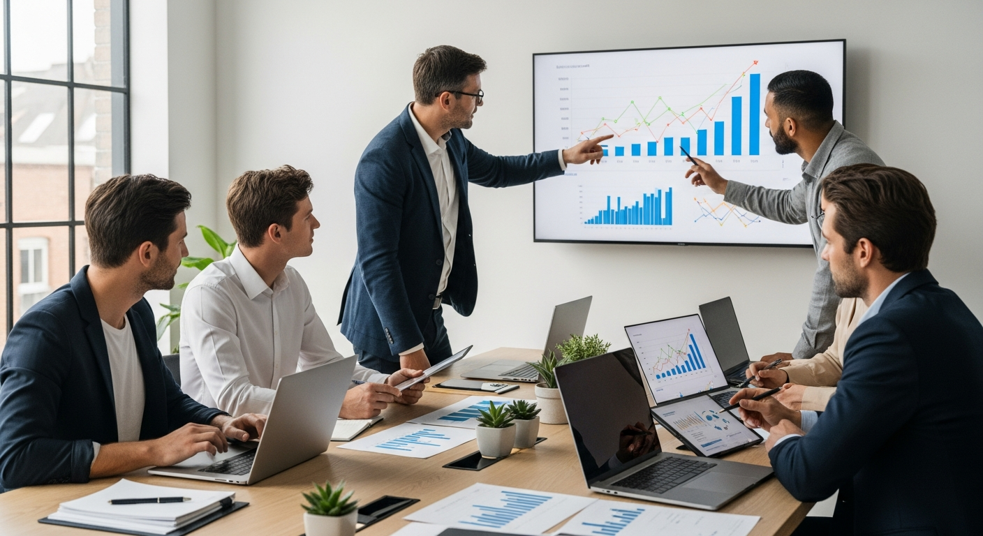 Reportaziende IT Annual Unlimited Business Information Plan dashboard interface showing company data analytics
