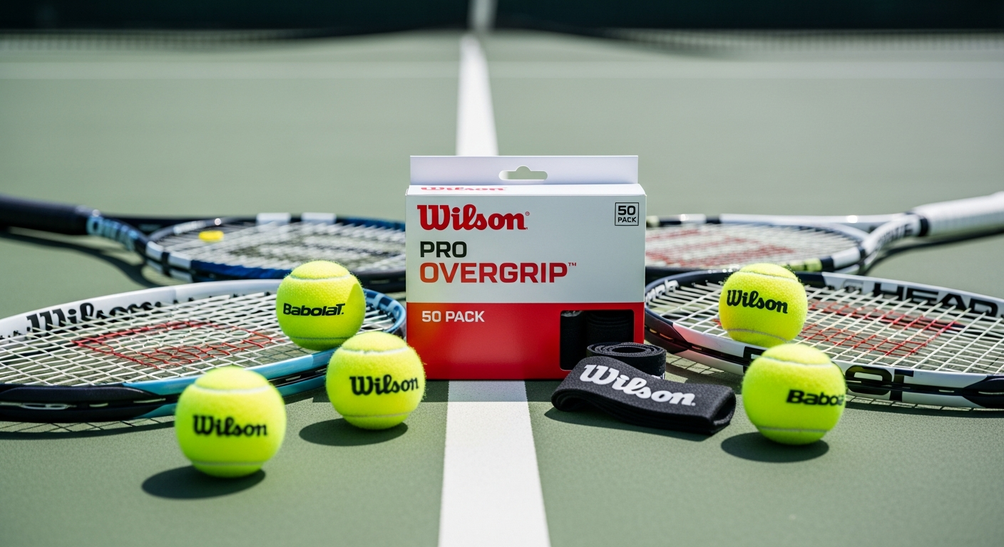 Wilson Pro Overgrip Tennis Grip 50 Pack bulk tennis equipment for competitive players