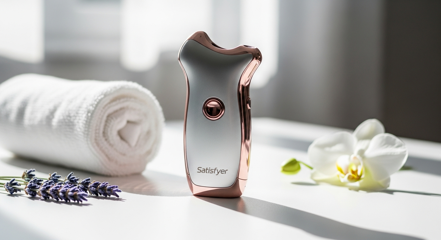 Satisfyer Pro 2 Gen 2 clitoral stimulator with air pulse technology displayed on white background